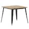 Flash Furniture 36 SQ Table Brown Umbrella Top/Black Steel Frame JJ-T14619-90-BRBK-GG - alternate 5